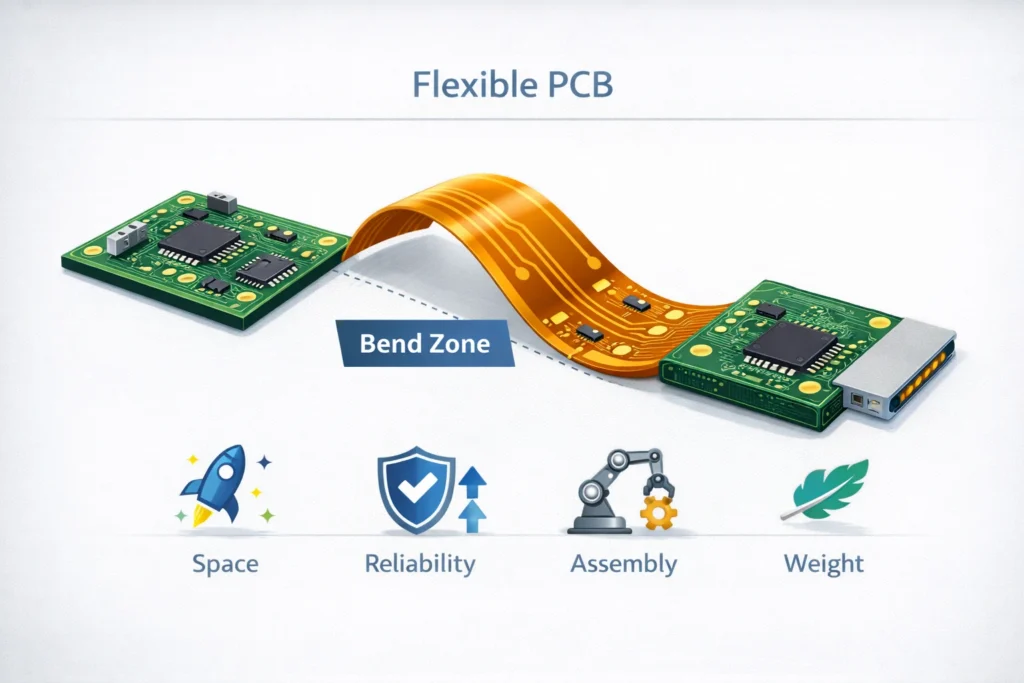 What Is a Flexible PCB? Definition, Types, Materials, Design Rules, Testing, and Cost