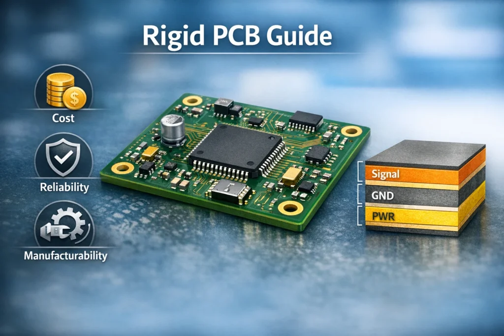 What Is a Rigid PCB? Types, Materials, Specs, Cost & Supplier Checklist