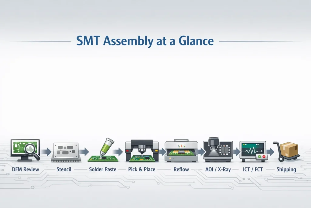 What Is SMT Assembly? A Practical Guide for PCB Assembly Buyers