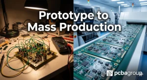 Transitioning from PCBA prototype to mass production on high-speed SMT lines at pcbagroup.